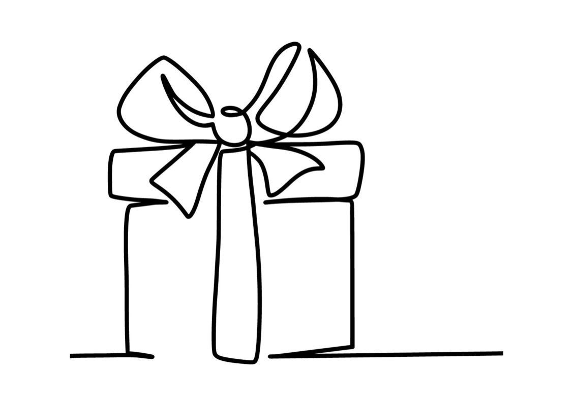 Car le plaisir d'offrir est une chance (illustration)