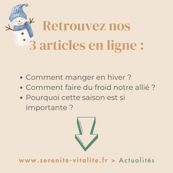 hiver et médecine chinoise - conseils de santé | verso